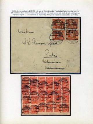 POLAND: ISSUE FOR UPPER SILESIA 1922-1923 – sheet 8