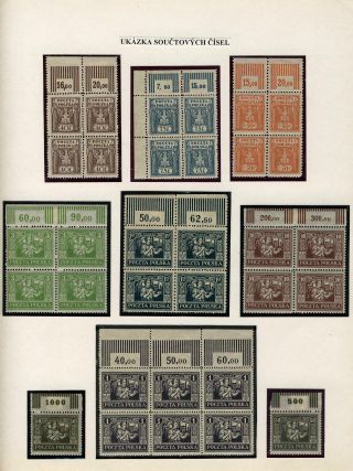 POLAND: ISSUE FOR UPPER SILESIA 1922-1923 – sheet 10