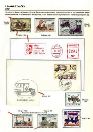 ZNAČKY AUTOMOBILOVÝCH VETERÁNŮ ČECH A MORAVY – list 3