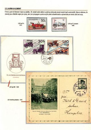ZNAČKY AUTOMOBILOVÝCH VETERÁNŮ ČECH A MORAVY – list 5