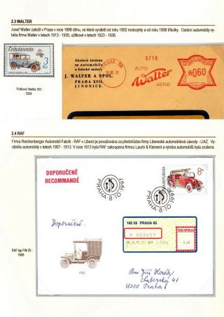 ZNAČKY AUTOMOBILOVÝCH VETERÁNŮ ČECH A MORAVY – list 7
