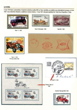 ZNAČKY AUTOMOBILOVÝCH VETERÁNŮ ČECH A MORAVY – list 13