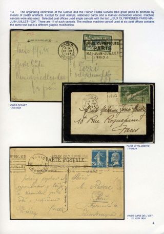OLYMPIC GAMES PARIS 1924 AND CZECHOSLOVAKIA – sheet 4