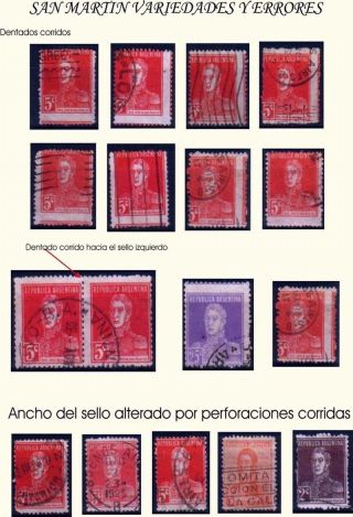ARGENTINA: VARIANTY A VADY – list 2