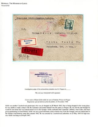 VYVRAŽDĚNÍ LIDIC – list 39