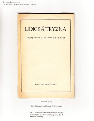 VYVRAŽDĚNÍ LIDIC – list 100