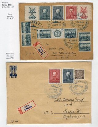 PERIODE VON 2. WELTKRIEG IN DER TSCHECHISCHEN PHILATELIE – Blatt 12