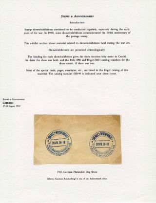 PERIODE VON 2. WELTKRIEG IN DER TSCHECHISCHEN PHILATELIE – Blatt 14