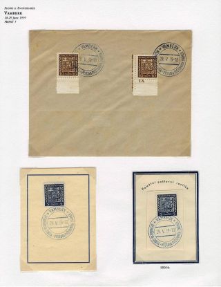 PERIODE VON 2. WELTKRIEG IN DER TSCHECHISCHEN PHILATELIE – Blatt 15