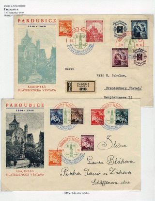 WWII ERA CZECH PHILATELY – sheet 33