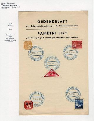 WWII ERA CZECH PHILATELY – sheet 38