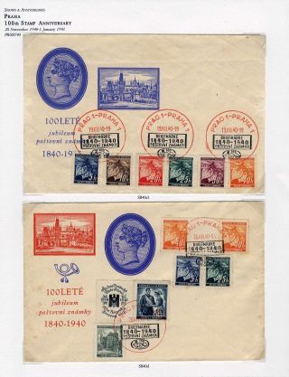 WWII ERA CZECH PHILATELY – sheet 44