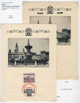 WWII ERA CZECH PHILATELY – sheet 46