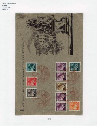 WWII ERA CZECH PHILATELY – sheet 51