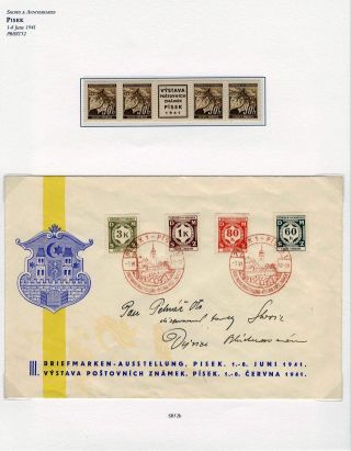 WWII ERA CZECH PHILATELY – sheet 52