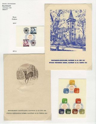 WWII ERA CZECH PHILATELY – sheet 56