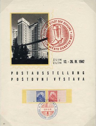 WWII ERA CZECH PHILATELY – sheet 63