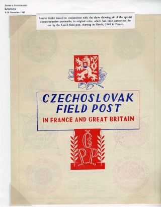 WWII ERA CZECH PHILATELY – sheet 67