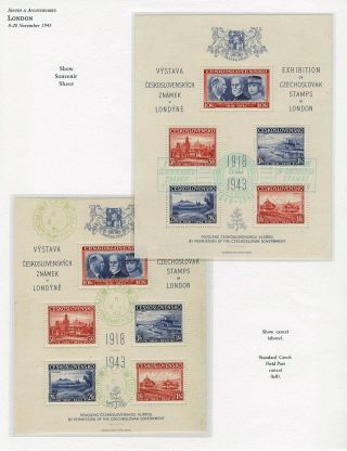 WWII ERA CZECH PHILATELY – sheet 69