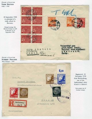 WWII ERA CZECH PHILATELY – sheet 77