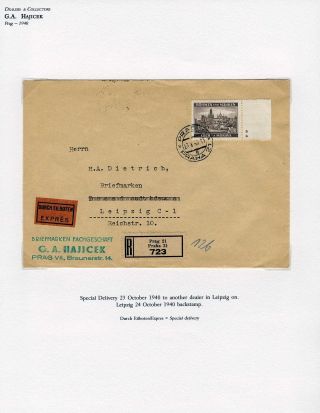 WWII ERA CZECH PHILATELY – sheet 79