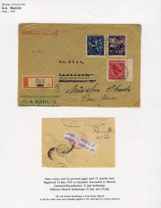 WWII ERA CZECH PHILATELY – sheet 80