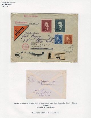 WWII ERA CZECH PHILATELY – sheet 84