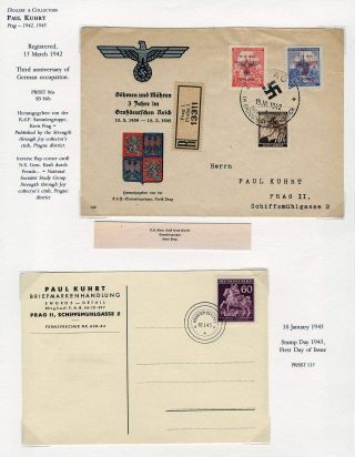 WWII ERA CZECH PHILATELY – sheet 88