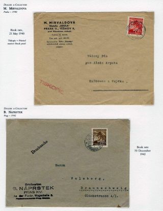 WWII ERA CZECH PHILATELY – sheet 90