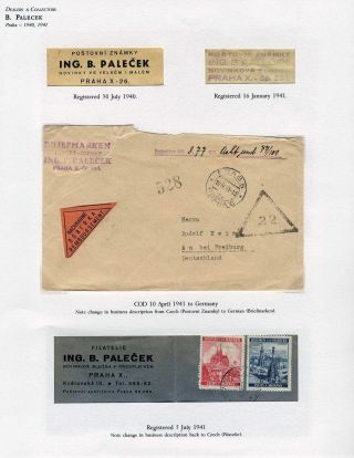 WWII ERA CZECH PHILATELY – sheet 92