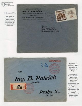 WWII ERA CZECH PHILATELY – sheet 93