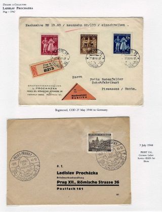 WWII ERA CZECH PHILATELY – sheet 98