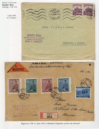 WWII ERA CZECH PHILATELY – sheet 99