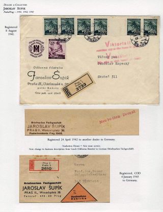 WWII ERA CZECH PHILATELY – sheet 106