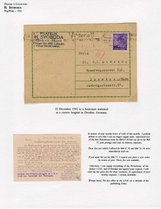 WWII ERA CZECH PHILATELY – sheet 108