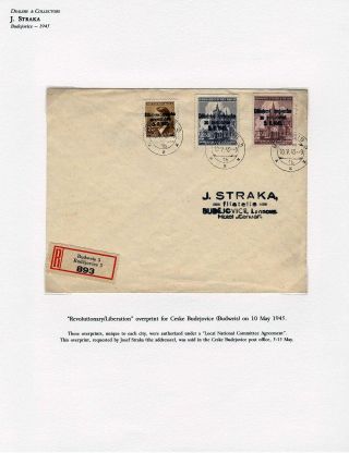 WWII ERA CZECH PHILATELY – sheet 109