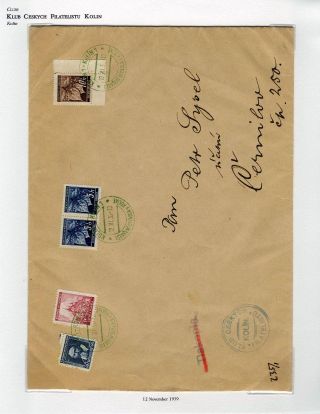 WWII ERA CZECH PHILATELY – sheet 114