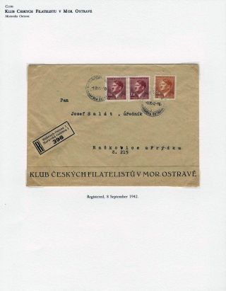 WWII ERA CZECH PHILATELY – sheet 116