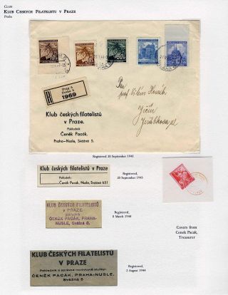 WWII ERA CZECH PHILATELY – sheet 117