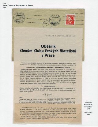 WWII ERA CZECH PHILATELY – sheet 118