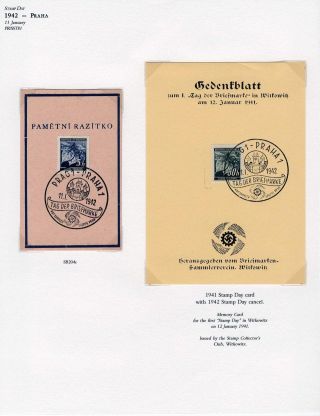 WWII ERA CZECH PHILATELY – sheet 129