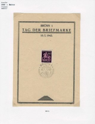 WWII ERA CZECH PHILATELY – sheet 131