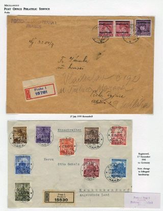 WWII ERA CZECH PHILATELY – sheet 142
