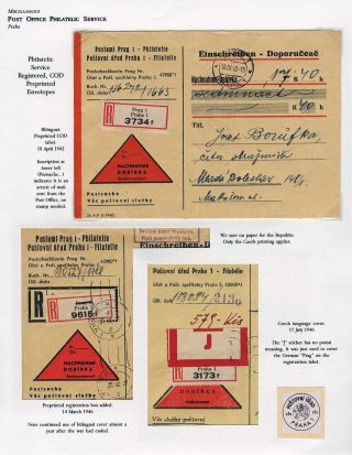 WWII ERA CZECH PHILATELY – sheet 144