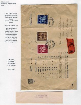 WWII ERA CZECH PHILATELY – sheet 146