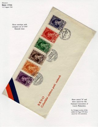 WWII ERA CZECH PHILATELY – sheet 154