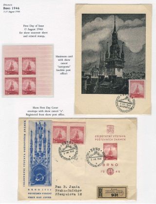 WWII ERA CZECH PHILATELY – sheet 155
