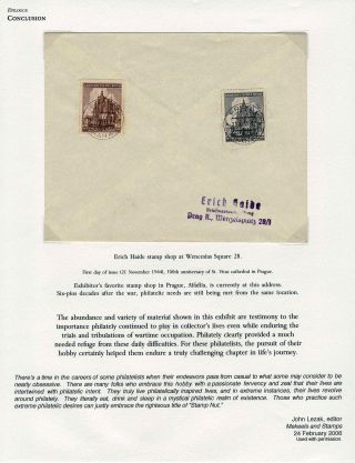 WWII ERA CZECH PHILATELY – sheet 158