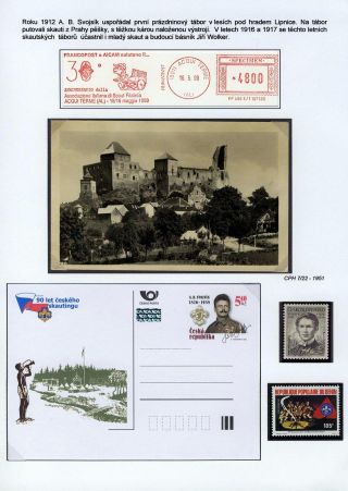 BLICK AUF DIE GESCHICHTE DER PFADFINDERBEWEGUNG IN TSCHECHO-SLOWAKEI  1918 - 2003 – Blatt 6