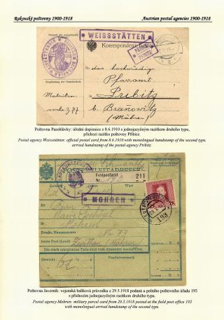 ČESKÉ POŠTOVNY 1900-1958 – list 7
